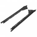 Hecasa Windshield Side Molding A-pillar Trim Compatible With 2011-2019 Ford Explorer Replacement For Bb5z-78 03136-ba