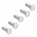 Uxcell 3 8-16x1 Hex Bolts 304 Stainless Steel Hexagon Screw Bolt 5pcs