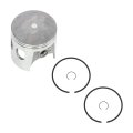 83mm Piston Kit Standard Bore Replacement For Fits Big Boss Scrambler Sportsman 400 1995 To 2002 Includes Rings Pin And Clips 