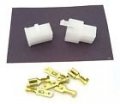 Locking Connector Kit 6 3mm 250 Series 3 Pin Fits Vintage Honda Wiring Harness Connenctions 