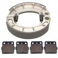 Motadin Front Rear Brake Shoes Pads Compatible With Honda Rancher 420 Trx420fa1 Trx420fa2 2014-2017 