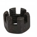 Uxcell 5pcs M16x2mm Carbon Steel Grade 8 Hexagon Slotted Castle Nut Black