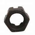 Uxcell 5pcs M16x2mm Carbon Steel Grade 8 Hexagon Slotted Castle Nut Black