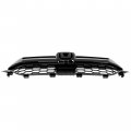 Hecasa Front Bumper Grille Compatible With 2020-2022 Honda Crv 4 Door Replacement For 71121-tla-a60 08f21-tla-100b Upper Grill