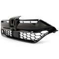 Hecasa Front Bumper Grille Compatible With 2020-2022 Honda Crv 4 Door Replacement For 71121-tla-a60 08f21-tla-100b Upper Grill