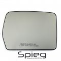Spieg Fo1321233 Passenger Side Mirror Glass Replacement For Ford F150 F-150 Mark Lt 2004-2010 Non-heated W Back Plate Rh