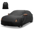 Car Cover For Honda Civic Sedan Coupe 210d-pu Outdoor Full All Weather With Door Zipper Waterproof Windproof Sun Rain Snow 