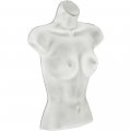 Azar Displays 900519-wht White Female Bust For Pegboard Slatwall 2 Pack 
