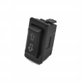 Uxcell 6pcs Universal Black 5 Pins Car Power Window Door Electric Switch Control Button
