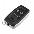 X Autohaux Car Replacement Key Fob Shell Case Black For Land Rover 2010 2011 2012 2013 2014 2015