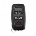 X Autohaux Car Replacement Key Fob Shell Case Black For Land Rover 2010 2011 2012 2013 2014 2015