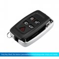 X Autohaux Car Replacement Key Fob Shell Case Black For Land Rover 2010 2011 2012 2013 2014 2015