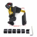 Httmt- Universal 22mm 25mm 28mm Motorcycle Bicycle Adjustable Durable Handlebar Cup Holder Mount Easy Install On Mirror Stock