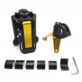 Httmt- Universal 22mm 25mm 28mm Motorcycle Bicycle Adjustable Durable Handlebar Cup Holder Mount Easy Install On Mirror Stock