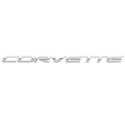 Corvette Front Letters Mirror Finish Stainless Steel Set C5 Z06