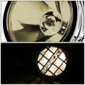 Compatible With Ford F150 Navigator 3 Inches Black Bull Bar 6 Chrome Housing Smoked Lens Fog Lights
