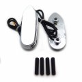 Httmt Led Signal Mirror Block Off Base Plate Chrome Compatible With Suzuk 05-08 Gsxr1000 06-12 Gsxr600 750