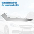X Autohaux 1pcs Front Left Side Car Chrome Plated Bumper Trim A2128852774 For Mercedes Benz E-class W212 E250 E350 E400 E500