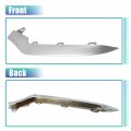 X Autohaux 1pcs Front Left Side Car Chrome Plated Bumper Trim A2128852774 For Mercedes Benz E-class W212 E250 E350 E400 E500