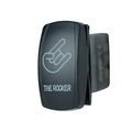 Stvmotorsports Laser Backlit White Rocker Switch The 20a 12v On Off Led Light
