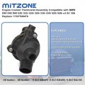 Engine Coolant Thermostat Assembly For Bmw E90 E92 E60 E83 323i 325i 328i 330i 335i 525i 528i X3 Z4 128i Replace 11537549476