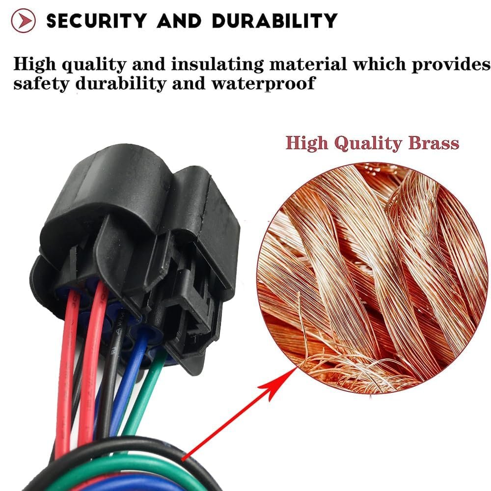 Male And Femail 8 Pin Headlights Connector Harness Wire For Volvo Vnl 2004a 2018 82329124 82329127 Pigtail Plug