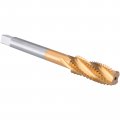Burkit 1 2 3 Unc Spiral Flute Tap Hss Titanium Coated Plug Threading 1 X 13 