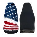 Xyzcando Fire Water Rugby Print Auto Seat Covers For Fronts Only Washable Universal Car Interior Accessories 2 Pack Non Slip