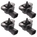 4pcs 51535028 Manifold Absolute Pressure Sensor Fit For 2004-2005 2007-2008 Chrysler Crossfire