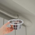 Angoily Duct Connector Flange Ventilation Pipe Wall Air Conditioner Tube Hose Adapter For Fan Kitchen Vent Exhaust Ventilator