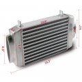 G-plus Top Mount Supercharge Intercooler Aluminum Bolt-on Compatible With Mini 2002-2006 Cooper