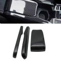 Car Armrest Box Cover Replacement For Honda Civic Ex-t Coupe 2 Door 1 5l Carbon Fiber Look Abs Plastic Center Console Protector