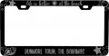 Dunmore Town The Bahamas Life Is Better At Beach Souvenir Engraved Metal License Plate Frame Black 