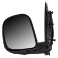 Driver Side Power Heated Folding Mirror For Chevy Express 1500 2500 3500 1999 To 2002 Black Textured Gm1320228 88944455 