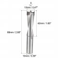 Uxcell Brad Point Drill Bits For Wood 12mm X 68mm Right Turning Carbide Woodworking Carpentry Drilling Tool