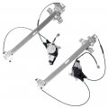 Ocpty Front Driver And Passenger Side Power Window Regulator W Motor Compatible With 2012-2017 For Buick Verano Set Of 2