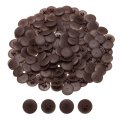 Screw Cap Covers 108pcs 17mm Plastic Self-lock Nut Decoration Cover For Phillips Cam Fitting Self-tapping Dark Coffee 