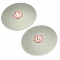 Uxcell 8-inch 240-grit 400-grit Diamond Coated Flat Lap Wheel Grinding Sanding Polishing Disc 2pcs