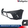 Front Bumper Cover With Parking Sensor Holes For Camry Xse 2025 Primed Plastic Direct Replacement Paintable