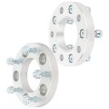 Aintier 2x 1 Inch Wheel Spacers 527mm 5x5 Bolt On Hubcentric W O Lip With 1 2 Studs Adapters Fits 2006-2010 For Commander