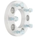 Aintier 2x 1 Inch Wheel Spacers 527mm 5x5 Bolt On Hubcentric W O Lip With 1 2 Studs Adapters Fits 2006-2010 For Commander