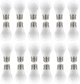 Satco 24 Pack Dimmable Led Filament Lamps S12405 High Lumens 5 Watt A15 Soft White 3000k Medium Base 90 Cri 120 Volt For Use At 