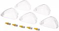 Anzo 861075 1999-2015 Ford F-350 Led Cab Roof Light Kit Clear 5pc 
