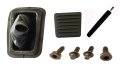 Steering Column Cover Shroud Kit 26036498 For 1995 2000 C K 3500 Tilt And Shift Automatic Transmission Black Plastic With Boot