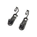 Floor Mat Retainer Clips For Lexus Es350 2007015 Black Plastic 0 2 In Stud Diameter Replacement 821000820 821100720 2 Pack 