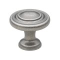 Gliderite Hardware 5415-wn-10 Classic Round Ring Cabinet Knobs 10 Pack 1 25 Weathered Nickel 