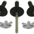 Exploding Large Head Black Rivets Pop Rivet 250 Tri-fold Racing Fasteners Usmts 