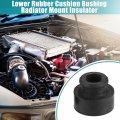 Uxcell 2pcs Lower Rubber Cushion Bushing Radiator Mount Insulator For Ford Thunderbird 2002-2005 No Xw4z-8124-aa Xw4z8124aa