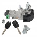 Ignition And Door Lock Cylinder Switch Assembly Set With 2 Remote Keys For007 2008 2009 2010 2011 Crv 2 4l Part Number 