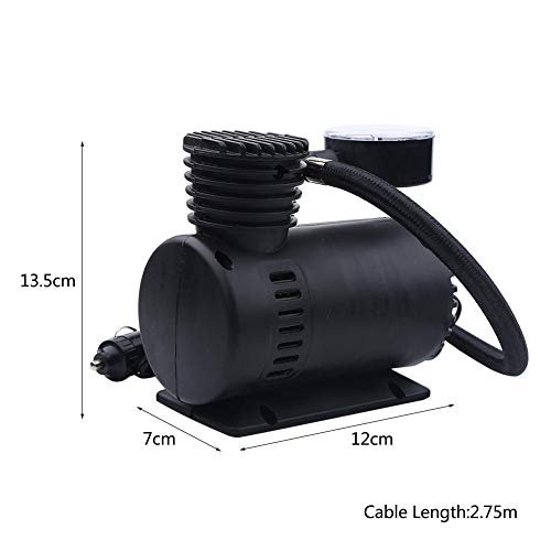 Electric Pump 12 Volt Car 300 Psi Portable Mini Air Compressor Tire Infaltor For Football Bicycles Cars Motorcycles Tricycles